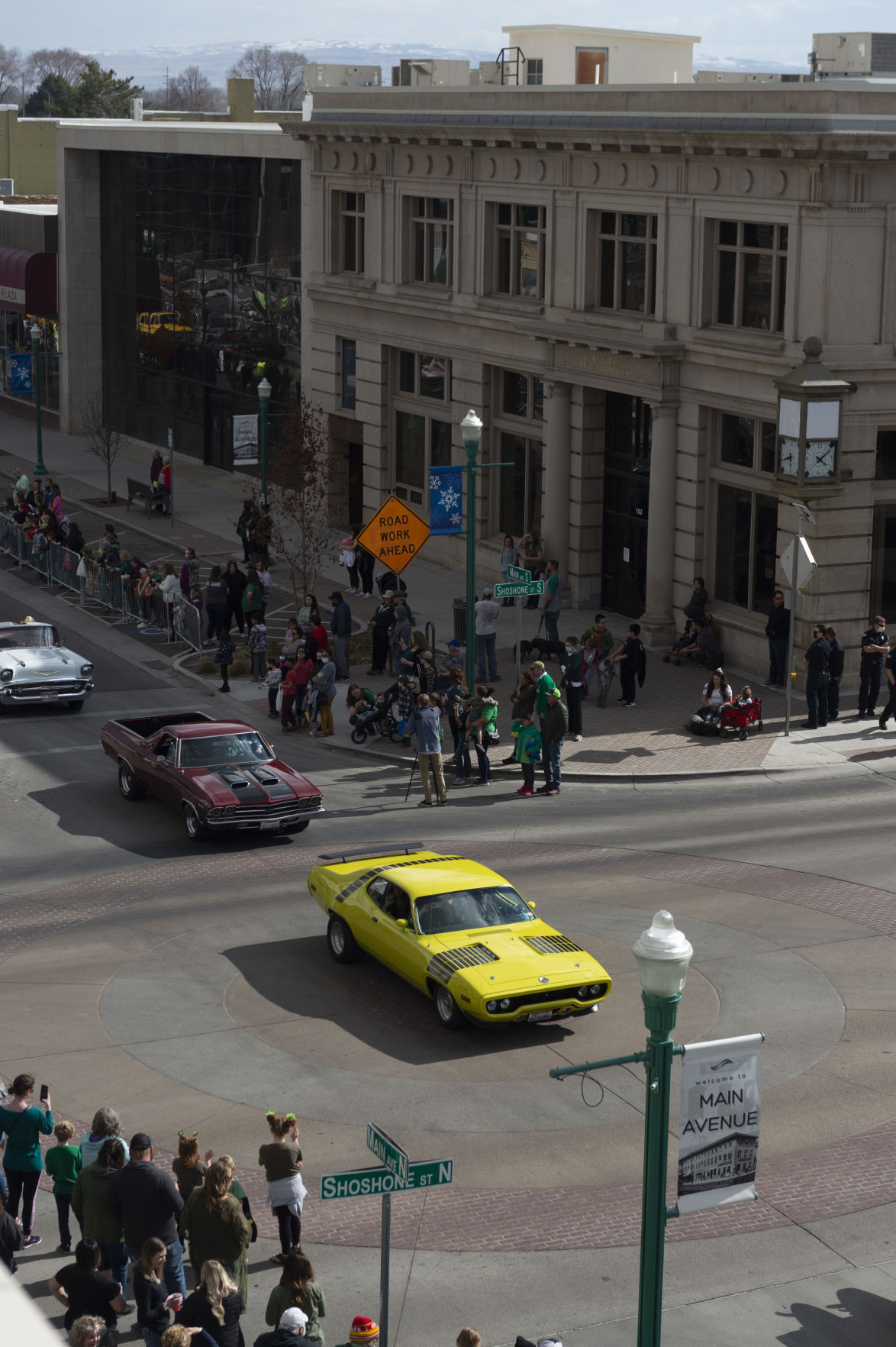 St. Patrick's Day Parade downtown